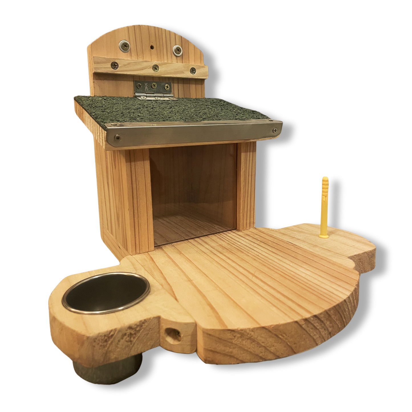 Squirrel Stopover - Feeder with Water Bowl and Corn Holder